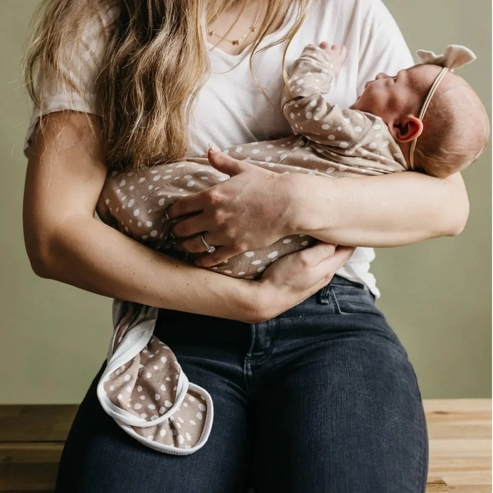Copper Pearl Knotted Gown (Fawn) - Picture 2 of 7
